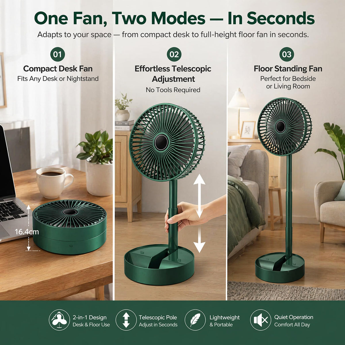 MINI VENTILADOR PLEGABLE